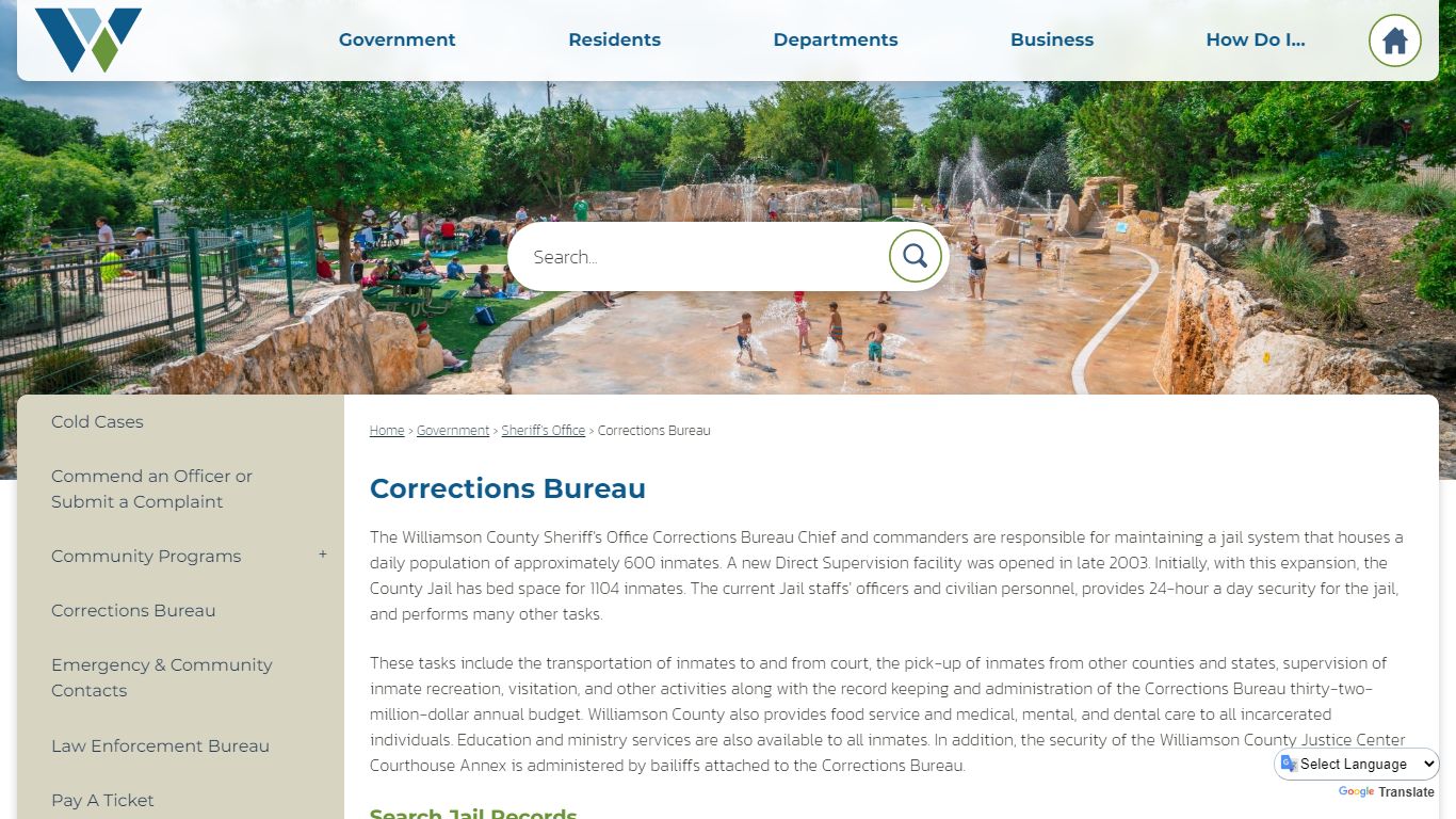 Corrections Bureau | Williamson County, TX